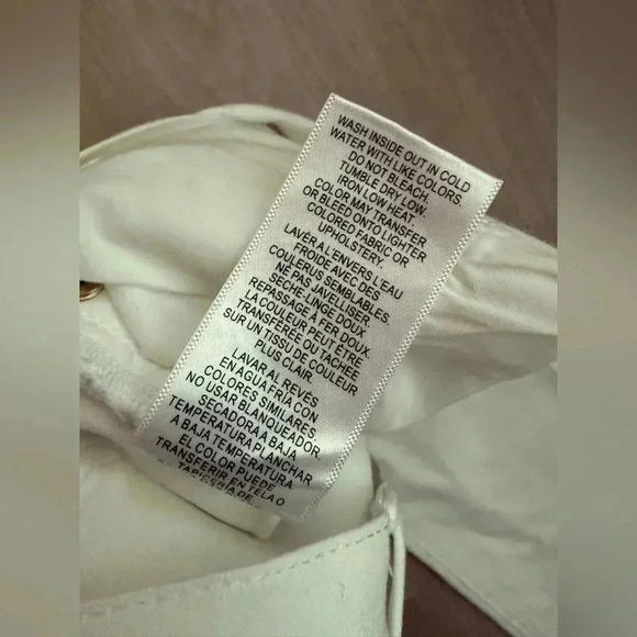 Frame The Straight Jean in Off White size 27 - Picture 6 of 9